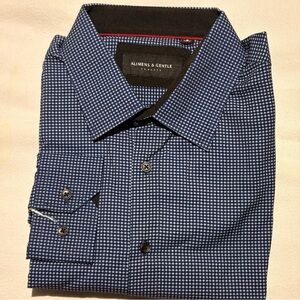 Alimens & Gentle Men's Dress Shirt in a regular fit long-sleeve